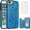 Blue, variant on Asuwish Compatible with iPhone 7plus 8plus 7/8 Plus Wallet Phone Case Tempered Glass Screen Protector and Flower PU Leather Card Holder Stand Cell Cover for i Phone7s 7s + 7+ 8s 8+ Phones8 7p 8p Blue