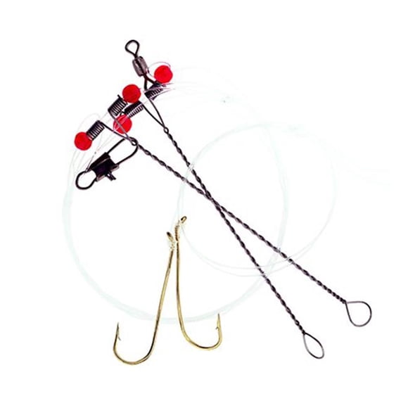 Eagle Claw 06010-008 Freshwater Fishing Crappie Rig, Gold & Aberdeen - Size -8