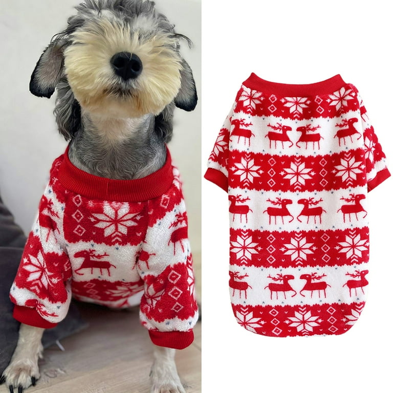 Medium Dog Pullover, Knitted Dog Sweater