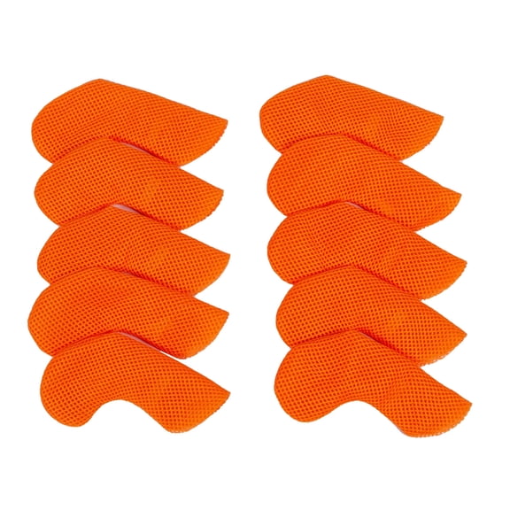 WINDLAND 10pcs Golf Iron Head Covers Elastic Protectors Golf Headcover Drivers Cover for Indoor Outdoor Use