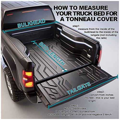 Chevy S10 Gmc S15 Sonoma 6ft Short Bed Tri Fold Tonneau Cover Walmart Com Walmart Com