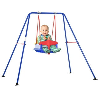 Outdoor baby shop swing with stand