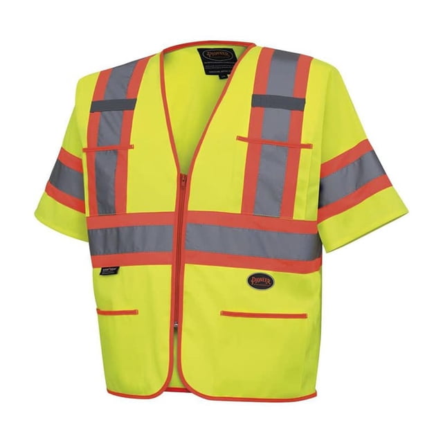 Chaleco de seguridad Pioneer Hi Vis con mangas para hombre y mujer, clase 3