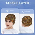 thumbnail image 6 of Honeii Picnic Print Kids Knit Beanie Watch Hat ,Knit Cap for Boys and Girls, 6 of 7