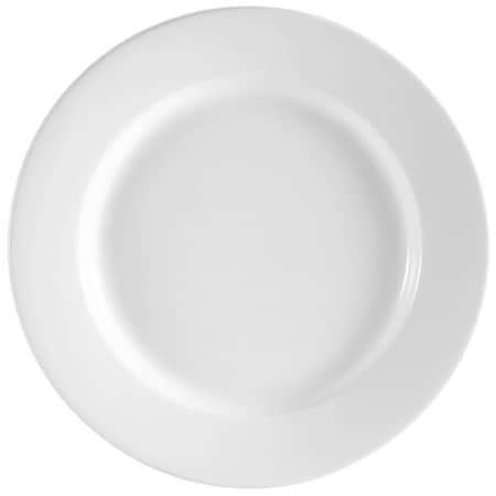 

Great Wall Plate Rolled Edge 11-1/4 Dia. X 1 H Porcelain White