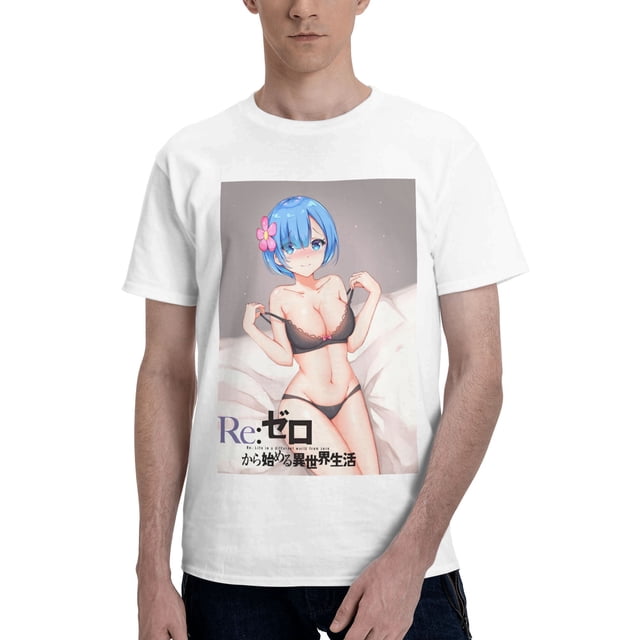 Camiseta de Manga Corta para Hombres Re:Zero