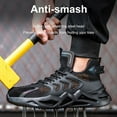 thumbnail image 3 of Safety Shoes Men'S Waterproof Work Shoes Non-Slip Lightweight Steel Toe Shoes Eu 36-46, 3 of 8