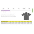 thumbnail image 2 of Tri-Mountain Racewear Intercooler K006 Micro mesh polo Shirt, 3X-Large, Black/Gold, 2 of 2