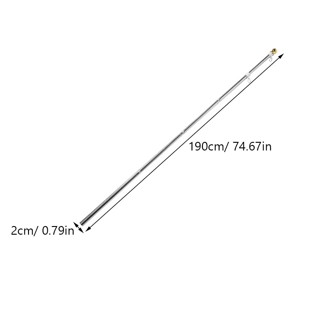 OUNONA  2 Pcs Garden Parasol Base with Wheels Patio Umbrella Stand Flagpole