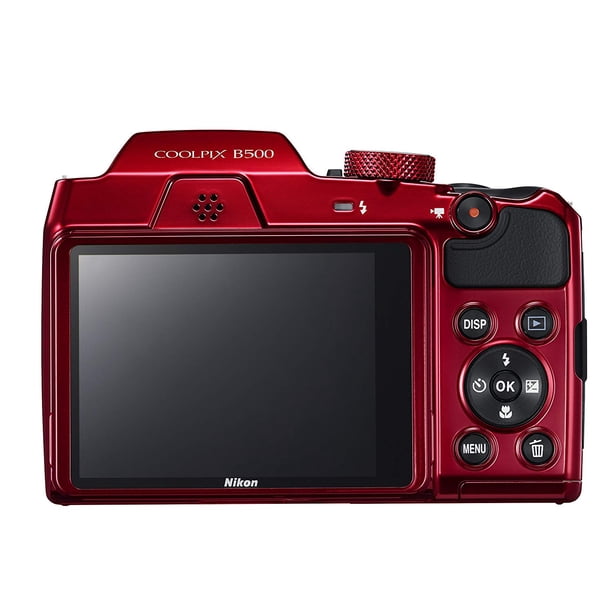 Nikon COOLPIX B500 Digital Camera (Red) - Walmart.ca
