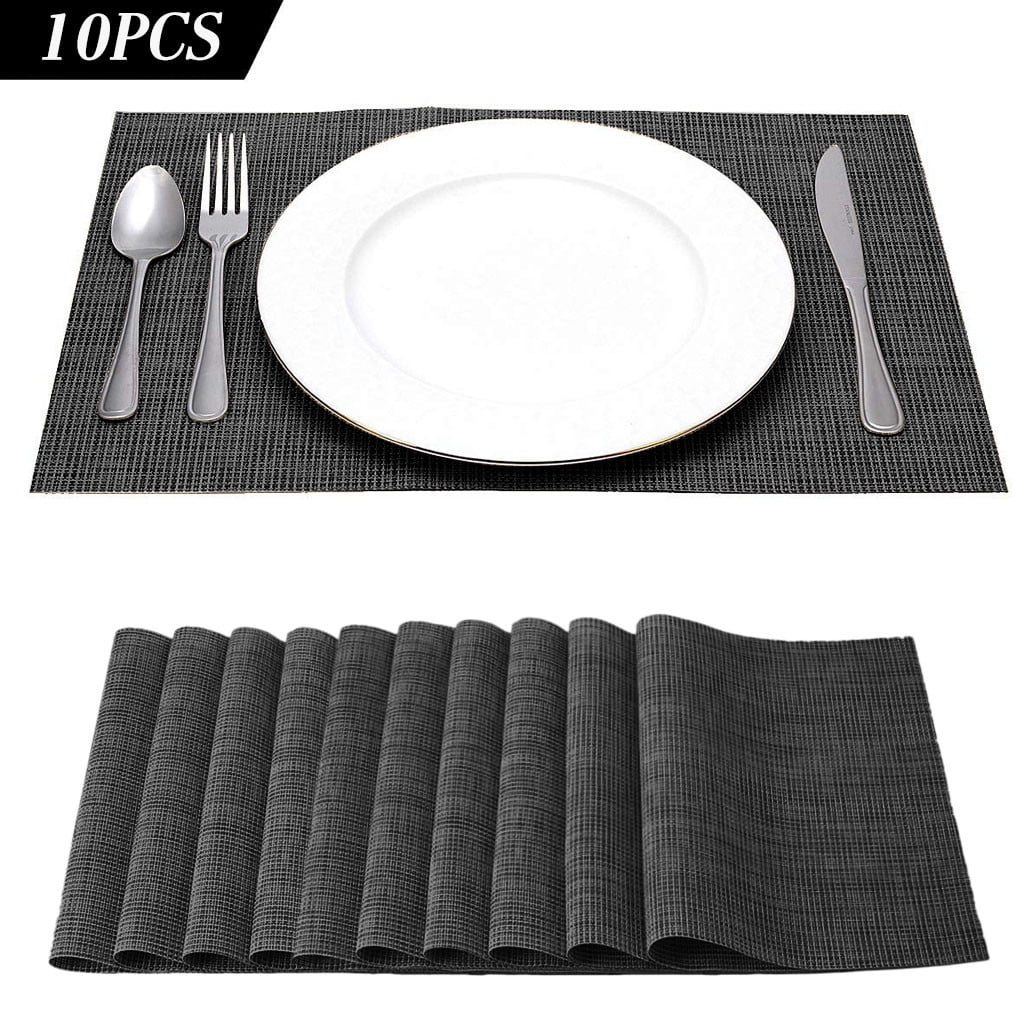 Duobla NonSlip Placemats HeatResistant Stain Resistant Kitchen