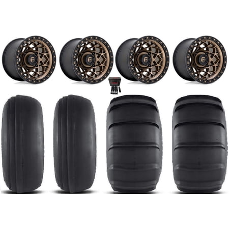 Fuel Unit 15 Wheels Bronze 33 Sand Slinger Tires Polaris RZR XP 1000 / PRO XP / Ranger XP 900/1000