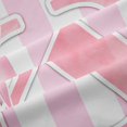 thumbnail image 5 of Manfei Geometric Lines Kitchen Curtains,Pink Letter K Design Black Out Curtains Pack of 2 (42x63 Each), 5 of 6