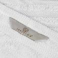 thumbnail image 4 of Superior Hays 3 Piece Cotton Plush Towel Set, Ultra Soft Absobent Towels, White, 4 of 12