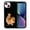Fluffy Silkie Chicken, variant on FINCIBO Soft Rubber Protector Cover Case for Apple iPhone 13 6.1" 2021 (NOT FIT Apple iPhone 13 mini 5.4" 2021/iPhone 13 Pro 6.1" 2021/iPhone 13 Pro Max 6.7" 2021), Black Spot Cow