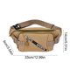 thumbnail image 3 of Riñonera de pecho, bandolera inclinada, gran capacidad, para actividades al aire libre | Bolso cruzado versátil multicapa | Bolsa de almacenamiento portátil para deportes, viajes, 3 of 7