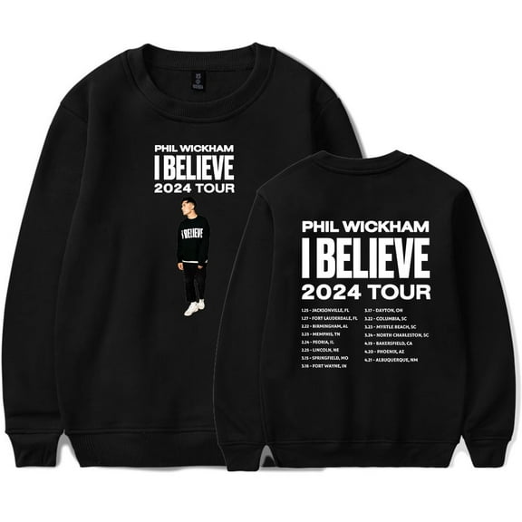 Phil Wickham I Believe Tour Sweatshirt Women Men Crewneck Pullover Fashion Clothes