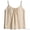 Beige#women's workout tank tops, variant on Tank Top for Women Cotton Summer Casual Spaghetti Strap Camisole Loose Scoop Neck Pleated Cami Sleeveless Tunic Blouse Beige,XXL