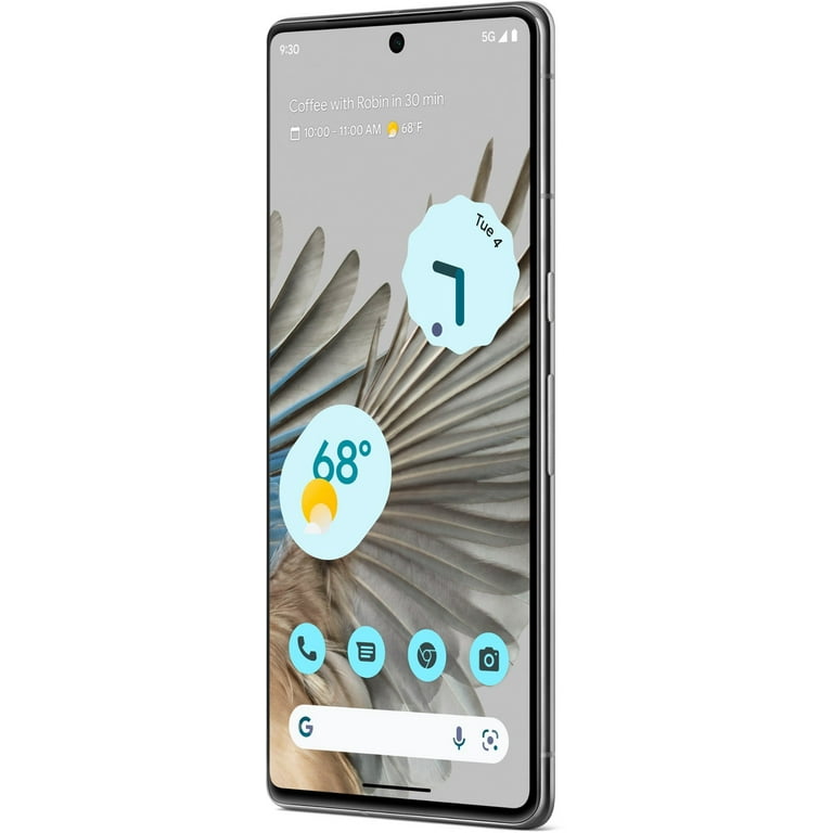 大人女性の 7 Pixel Google Pro Snow Phone, Unlocked 128GB Restored - スマートフォン本体