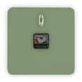 thumbnail image 4 of Manchester Modern Design Square Silent Non-Ticking Wall Clock - Mint, 4 of 5