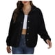 thumbnail image 1 of Chaquetas Para Mujer Prendas de Abrigo Color Sólido Botón Recreativo Manga Larga Solapa Abrigo Tops Odeerbi  ODB132320, 1 of 8