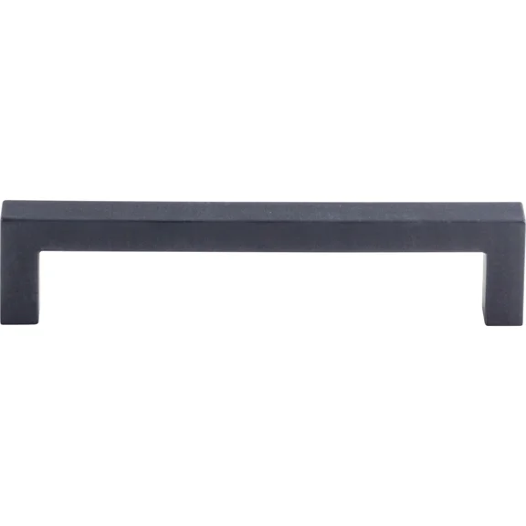Square Bar 5 1/16" Center To Center Bar Pull Flat Black