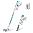 thumbnail image 1 of Aspiradora de mano inalámbrica Kenmore DS4065, 1 L de capacidad, ligera, con dos velocidades de succión, faro LED, 2 en 1, ideal para pisos de madera, alfombras y pelo de perro, color azul., 1 of 5