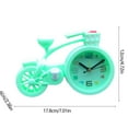 thumbnail image 3 of Cute Alarm Clock, InsCrazy Bicycle Alarm Clock Silent Desk Clock Battery Operated Plastic Table Clock for Your Bedroom and Study Room Decoration Birthday Gifts, 3 of 6