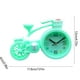 thumbnail image 3 of Reloj Despertador para Dormitorio,Reloj de Escritorio Silencioso en Forma de Bicicleta,7.01x4.72x2.36In Plástico Operado Por Batería Azul para Niños Sala de Estudio Reloj Despertador para Niños,Decora, 3 of 6