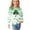 Green, variant on St.Patrick's Day Agkizg Toddler Baby Girls Summer Tops, Long Sleeve T-shirt for Kids, Toddler Girls Casual Pullover Blouse Tee Children Green Printing Crewneck T Shirts, Sizes 7-8 Years