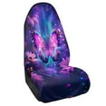thumbnail image 5 of Binienty Floral Butterfly Car Seat Towel Cover After Gym Beach Running Athletic Sweat Proof Car Seat Covers Front Seats Only, Universal Fit, 5 of 7
