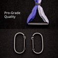 thumbnail image 5 of YOGABODY Yoga Trapeze Pro - Yoga Inversion Swing with Free Video Series and Pose Chart, Purple, 5 of 5