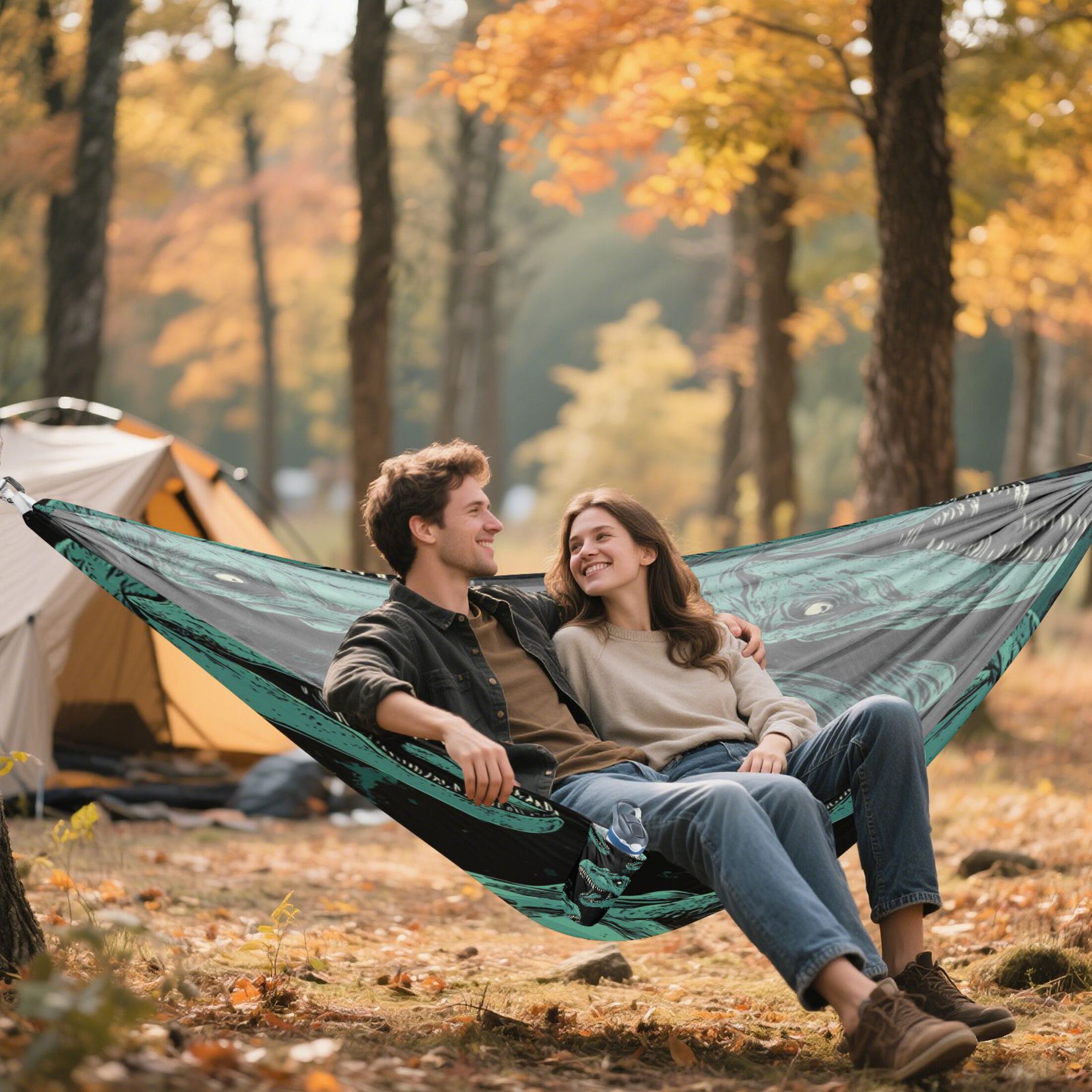 Hammock Camping Hammock Nylon Portable Hammock Travel Camping Hammock Cool Dinosaur
