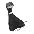 thumbnail image 4 of 3X Car AT Car Gear Shift Knob Gaitor Shifter Stick Knob Leather Cover for, 4 of 8