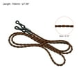 thumbnail image 2 of Uxcell Eyeglass Eye Glasses String Holder Men Women Sunglasses Retainer Brown 3 Pack, 2 of 6