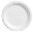 EcoFriendly Paper Lunch Plates, 8.75"", 225 Count, Compostable