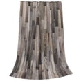 thumbnail image 2 of Bingfone Wooden Texture Print Flannel Fleece Blanket Throw Blanket For Bed,Sofa,Couch,Travel,Camping(40"X30"), 2 of 9