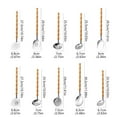 thumbnail image 5 of 10pc 304 Stainless Steel Kitchen Utensils Set Wood Handle Tool for Cookware, 5 of 7