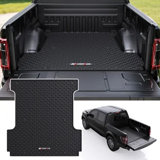 Raptor Black Metallic Urethane Spray-On Truck Bed Liner Texture