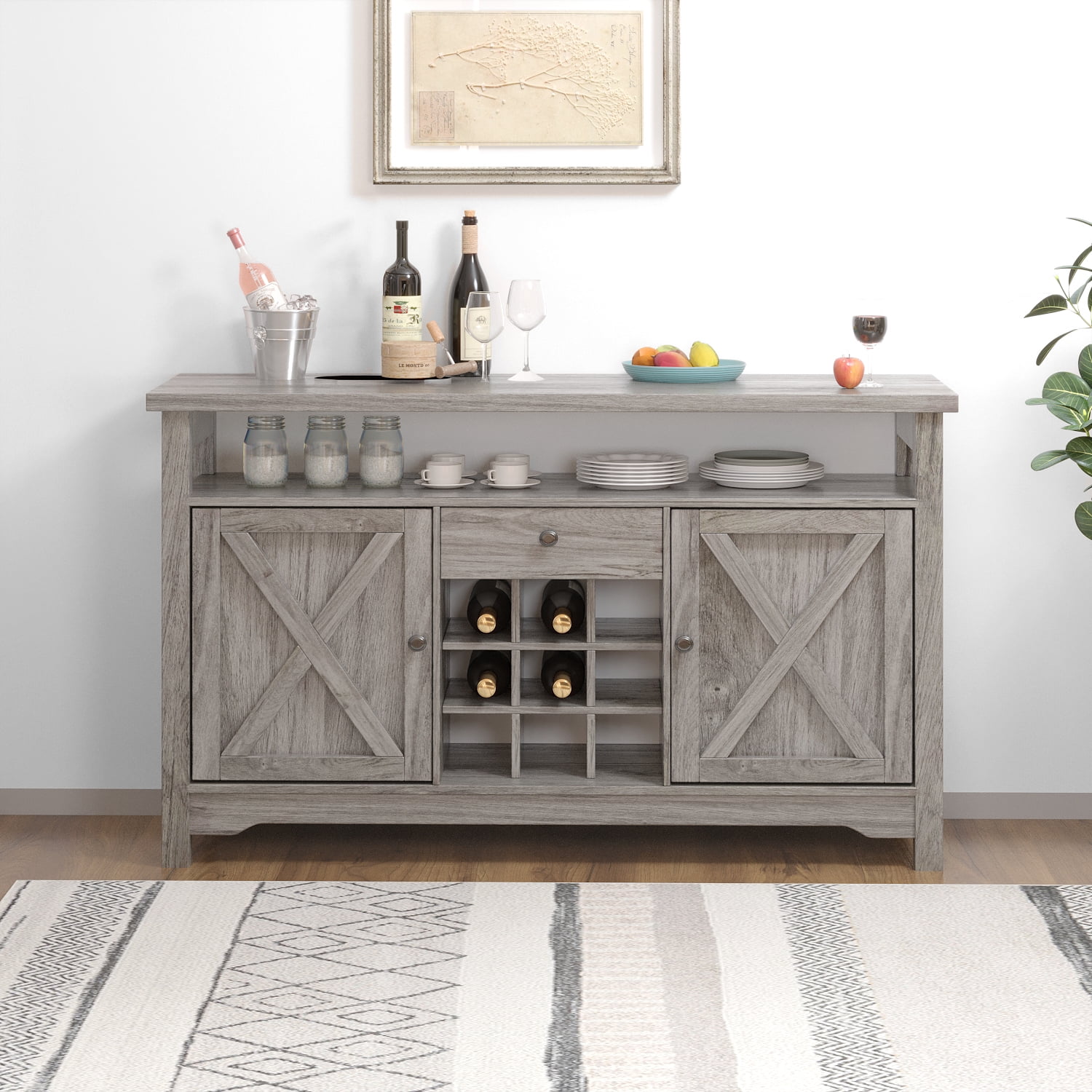 Idris 47'' Bar Cabinet