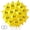 24pcs, variant on 12PCS Star Foil Balloons Super Gold Coin Balloon Yellow Star Balloons for Video Game Themed Birthday Party Decorations for Boys Girls Party Supply