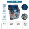 thumbnail image 7 of Table Runners 120 Inches Long Dress Scarves, Christmas Farmhouse Coffee/Dining/Kitchen Table Runner for Living Room, Xmas Snowman Tree Snowflake Pine Cones 13x120 Inch, 7 of 7