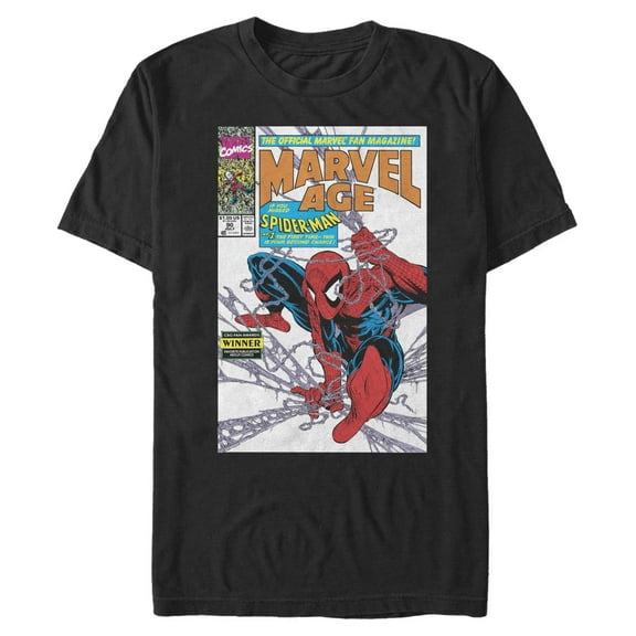 Mens Marvel Tangled Web Cover T Shirt