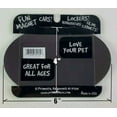 thumbnail image 4 of Pug Oval Dog Magnet for Cars (and fridges too!). Includes bonus �I Love My Dog� decal., 4 of 5