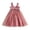 Pink, variant on Fgnfyis Toddler Summer Dress Fashion Pure Mesh Lace Sleeveless Holiday Party Tutu Girls Summer Dress Beige 4-5 Years