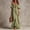 Army Green, variant on Morttic Women's Bohemian Solid Color Off Shoulder Ruffle Trim Puff Sleeve Smocked Waist Flowy Beach Vacation Maxi Dress Apricot,M