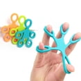 thumbnail image 4 of relayinert Grip Silicone Exerciser Ring Easy To Carry For Workouts Anywhere Anytime And Stretchable Finger Grip No.2, 4 of 6