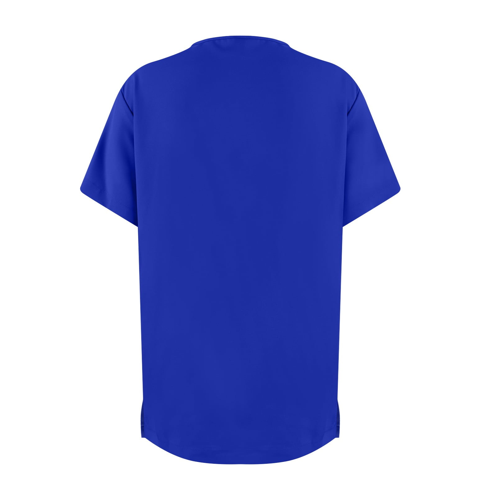 Scrubs for Women Set, Modern V Neck Scrub Top & Jogger Pant with 8 Pockets Professionals Soft Stretch Medical Nursing Uniforms Set royal blue Large
