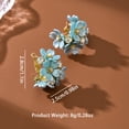 thumbnail image 2 of Sunyuer 14K Gold Plated Little Daisy Earrings Studs for Women Petite Flowers Studs Earrings, 2 of 5