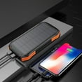 thumbnail image 2 of 10000Mah Ip66 Waterproof Wireless Power Bank With Pd18W Fast Charging Solar Function Outdoor Portable Battery Pack For Phones Devices Emergency Lighting, 2 of 9